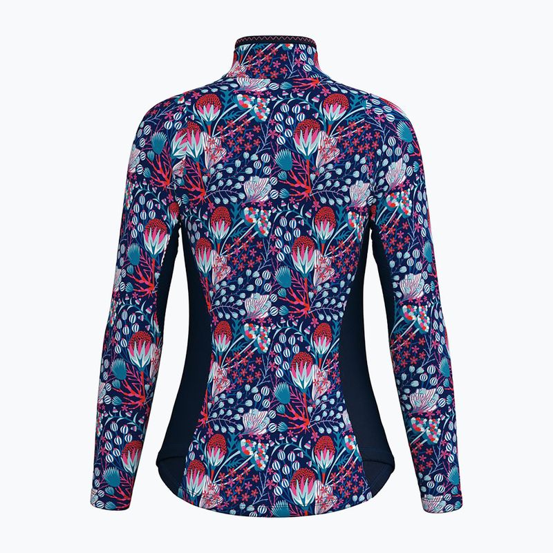 Women's trekking sweatshirt Crazy Wonder Magic print lella blue 2