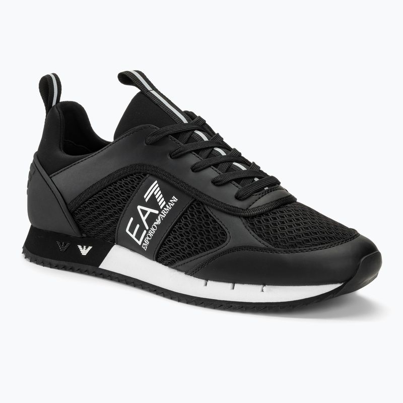 EA7 Emporio Armani Black & White Laces black/white shoes