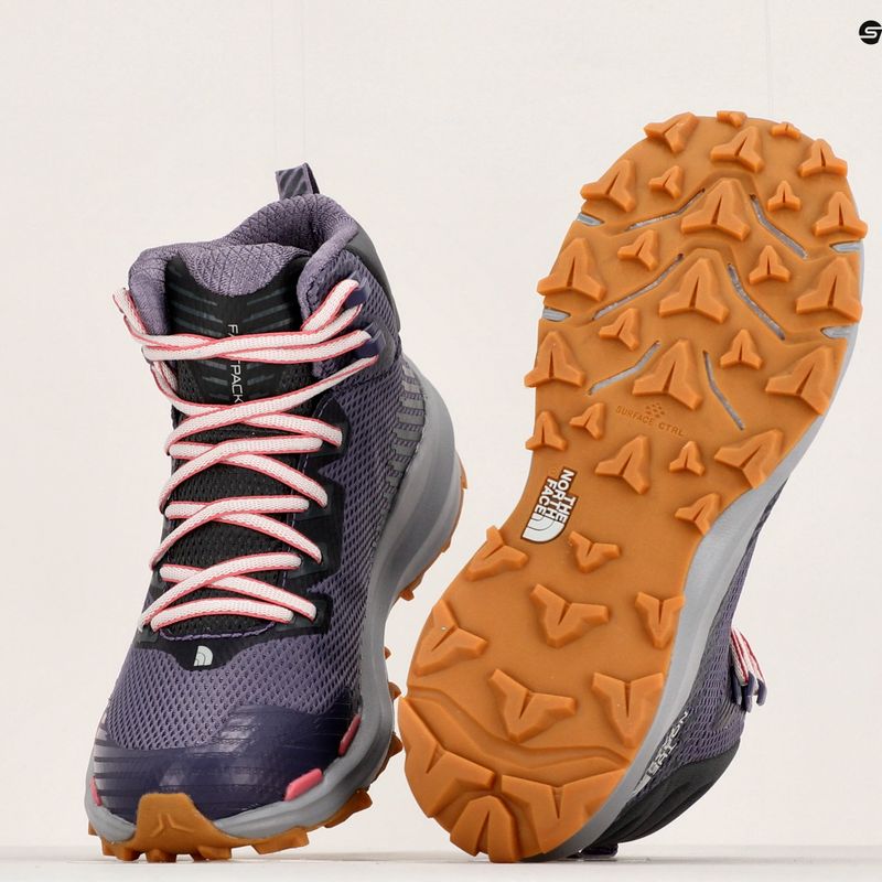 Women's hiking boots The North Face Vectiv Fastpack Mid Futurelight purple NF0A5JCXIG01 17