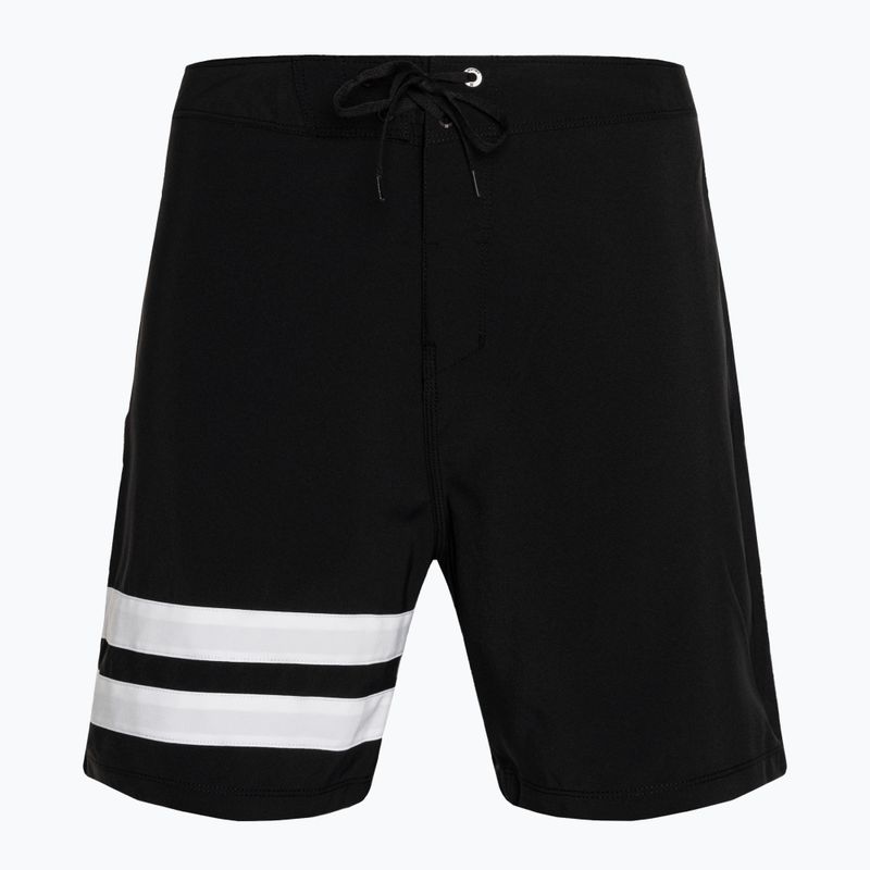 Hurley Block Party 18" black men's swim shorts