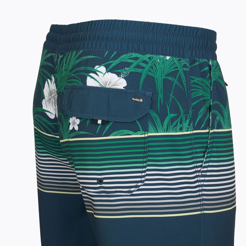 Men's Hurley Phantom Cannonball Volley 17" nightshadow swim shorts 4