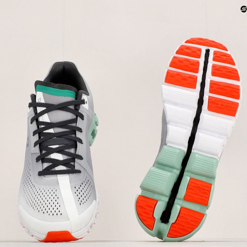 Women's running shoes On Cloudflow white 3598208 12
