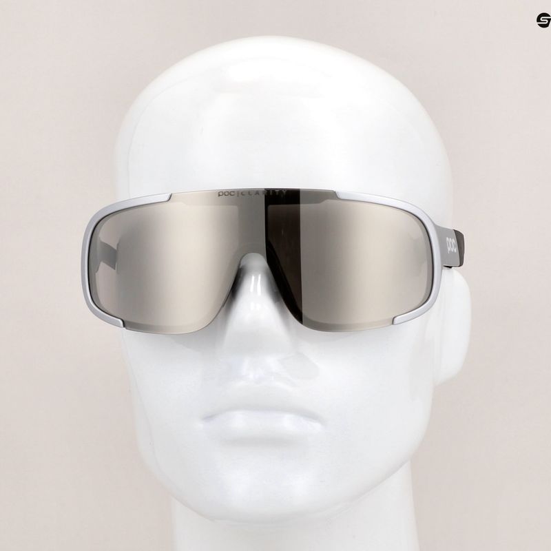 Bicycle goggles POC Aspire argentite silver/clarity define silver 6