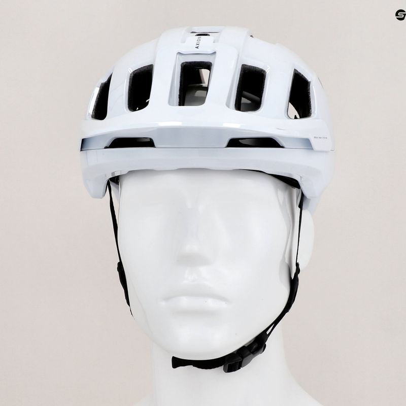 Bicycle helmet POC Axion Race MIPS hydrogen white/uranium black matt 12