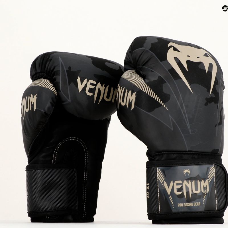 Venum Impact boxing gloves black-grey VENUM-03284-497 8