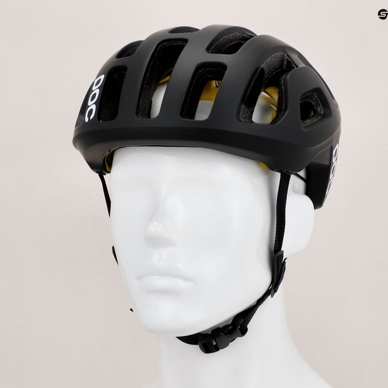 Bicycle helmet POC Octal MIPS uranium black matt 7