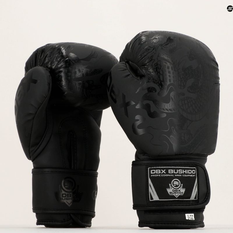 DBX BUSHIDO "Black Dragon" boxing gloves black B-2v18 20