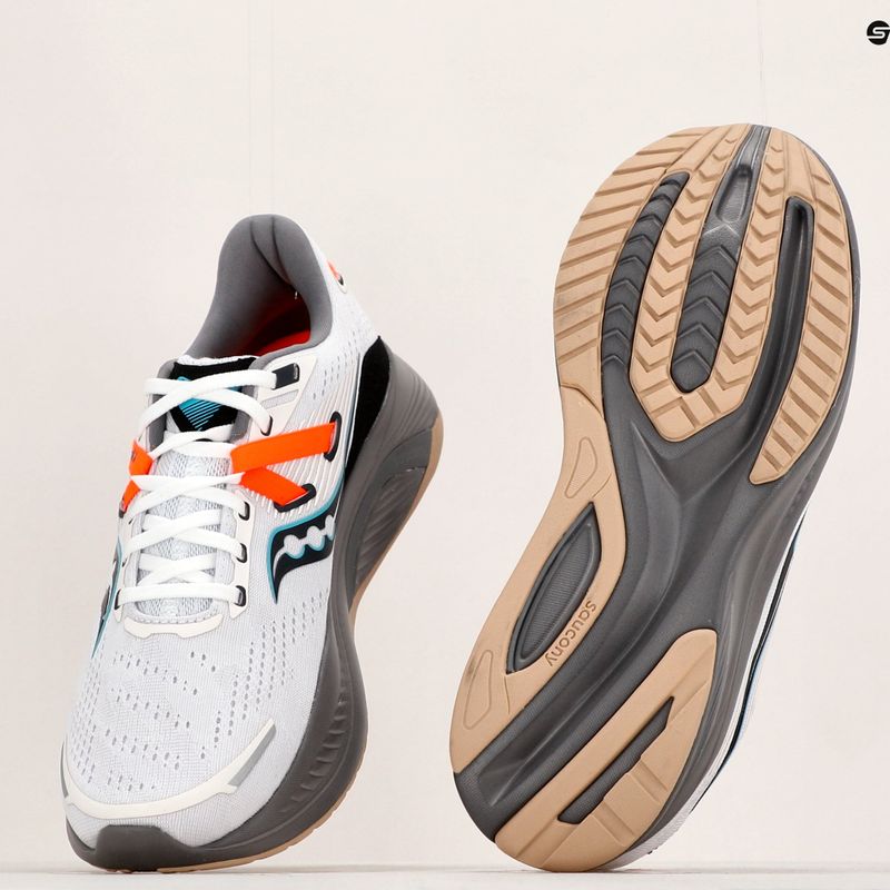 Saucony Guide 16 men's running shoes white and grey S20810-85 18