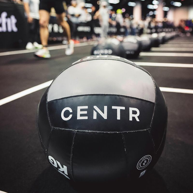 Medicine ball CENTR Competition Wall Ball Centr x Hyrox 9 kg black 3