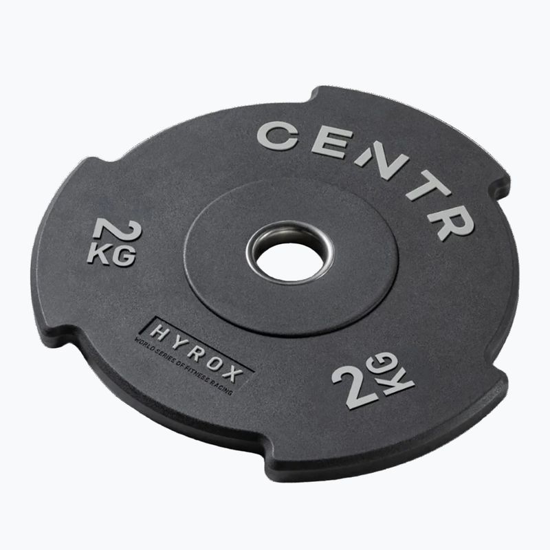 Bumper weight Centr Top Plate Centr x Hyrox black 2