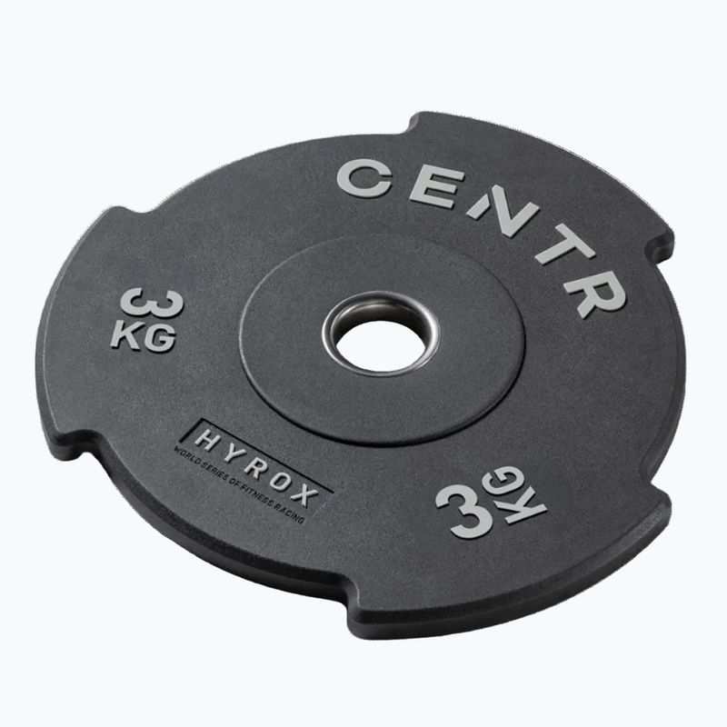 Bumper weight Centr Top Plate Centr x Hyrox black 2