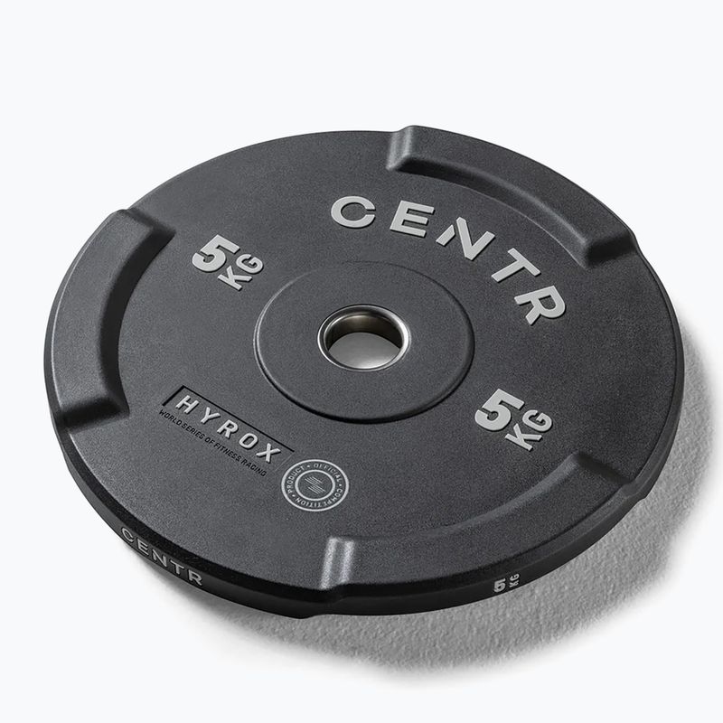 Bumper weight Centr Olimpijski Centr x Hyrox Interlocking Bumper Plate 2 pcs black 2