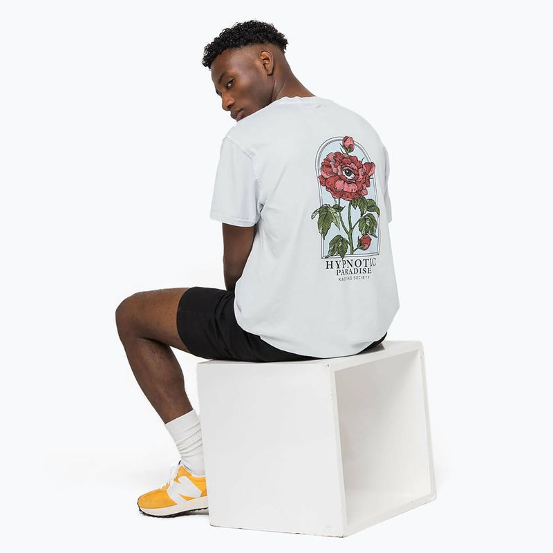 Men's T-shirt Kaotiko Washed Hypnotic Garden 3