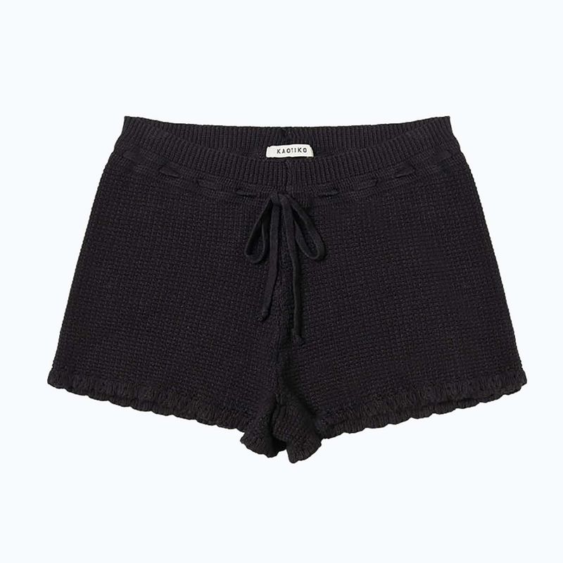 Women's shorts Kaotiko Crochet Ibiza black 4