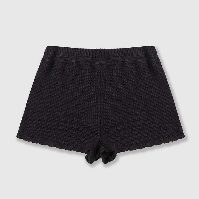 Women's shorts Kaotiko Crochet Ibiza black 5