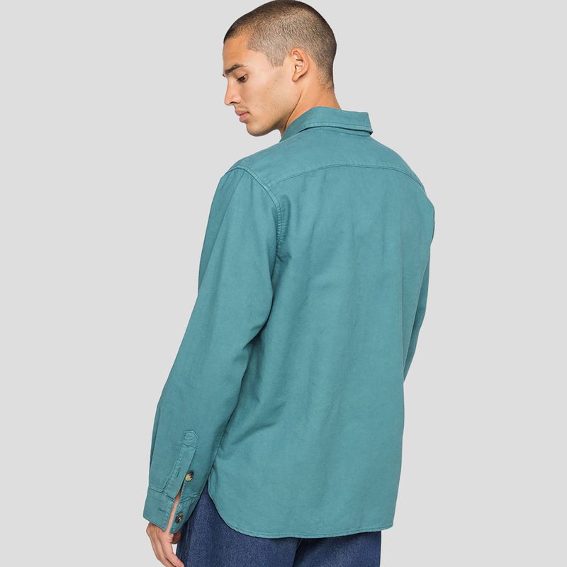 Men's shirt Kaotiko Bruno jade 2