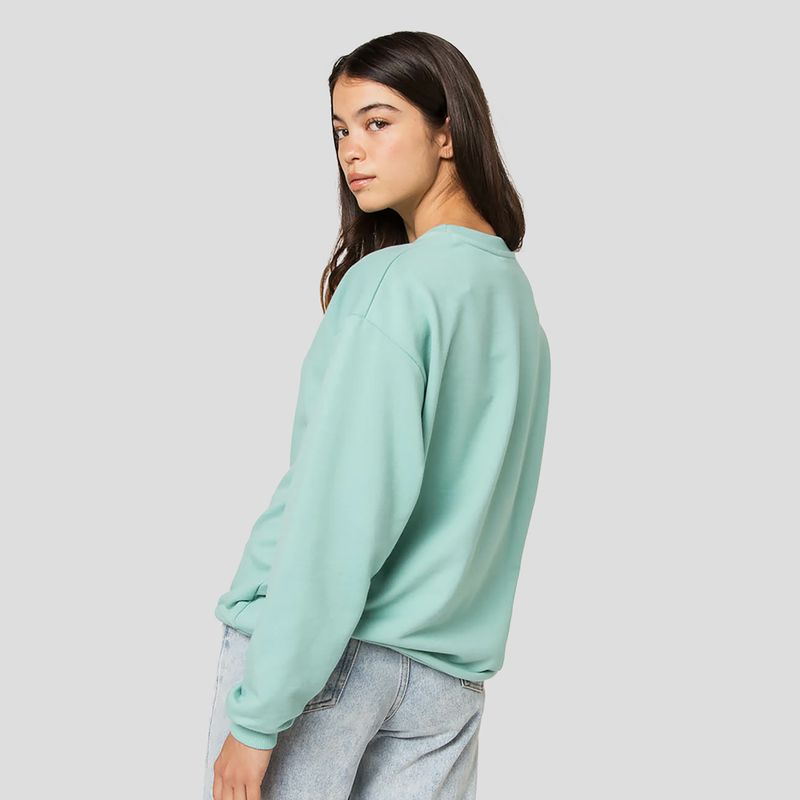 Women's sweatshirt Kaotiko Abby green 2