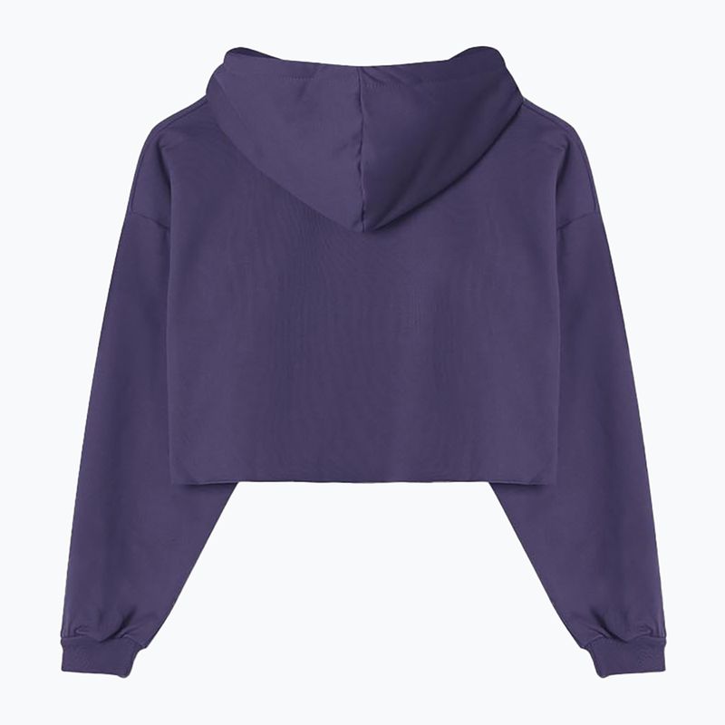Women's sweatshirt Kaotiko C'est la vie Crew grape 5
