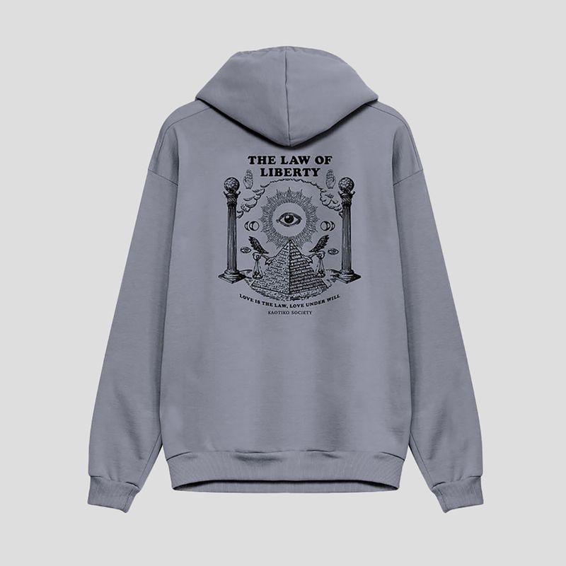 Women's sweatshirt Kaotiko Liberty palid blue 2