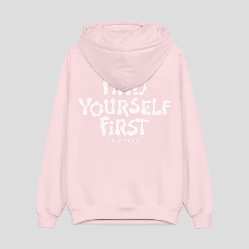 Kaotiko women's Find Yourself pink panther sweatshirt 4
