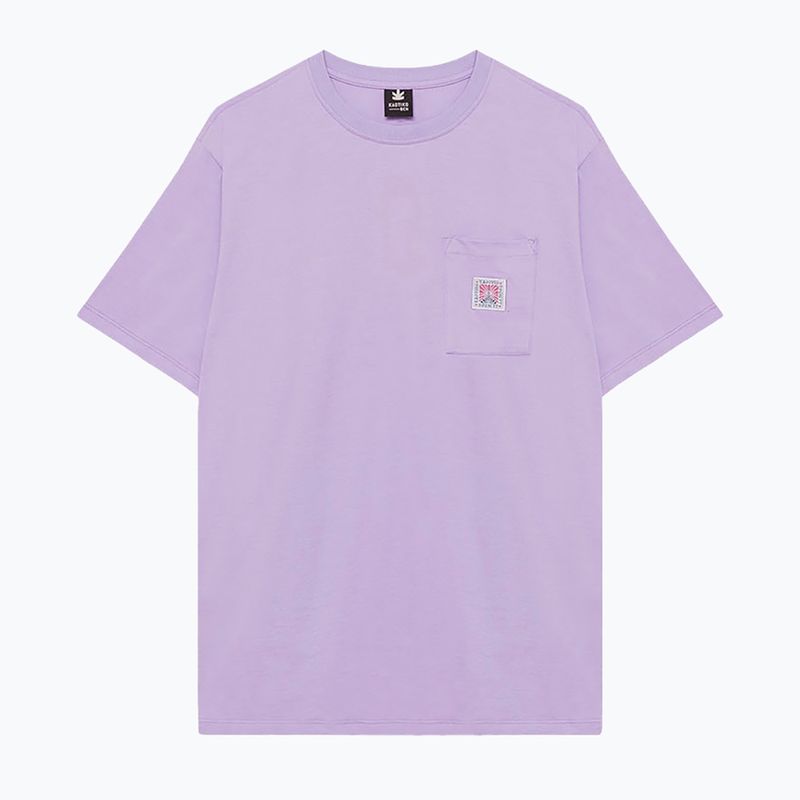 Men's T-shirt Kaotiko Pocket Flower Society mallow 2