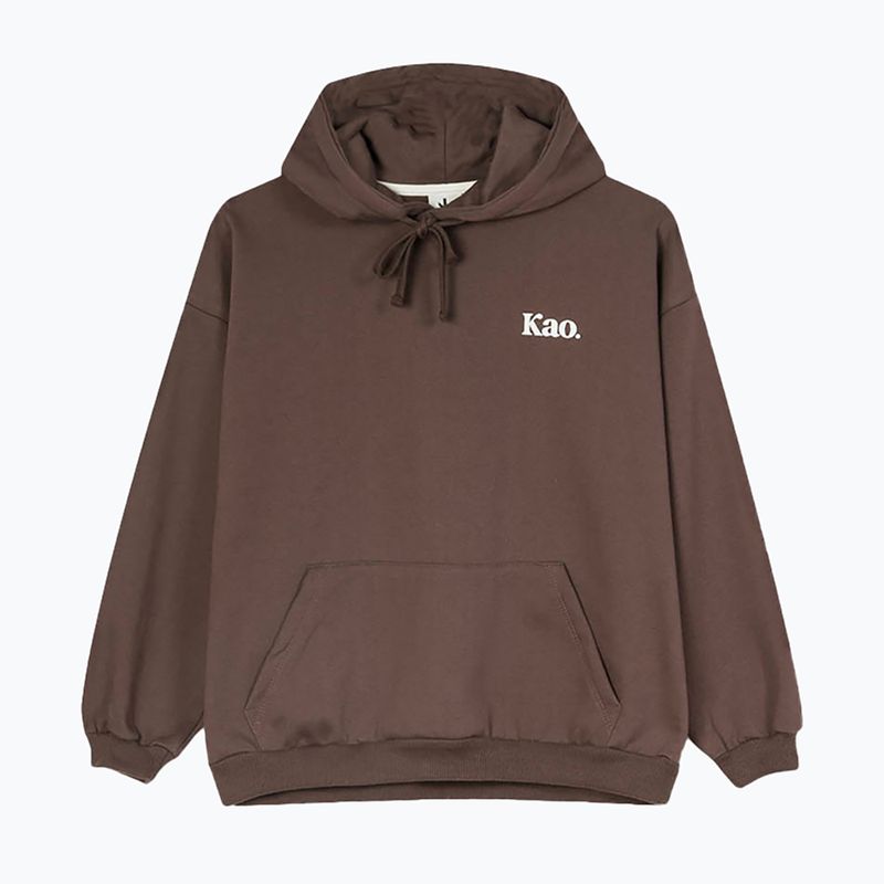 Kaotiko women's sweatshirt Your Opinion brown 4