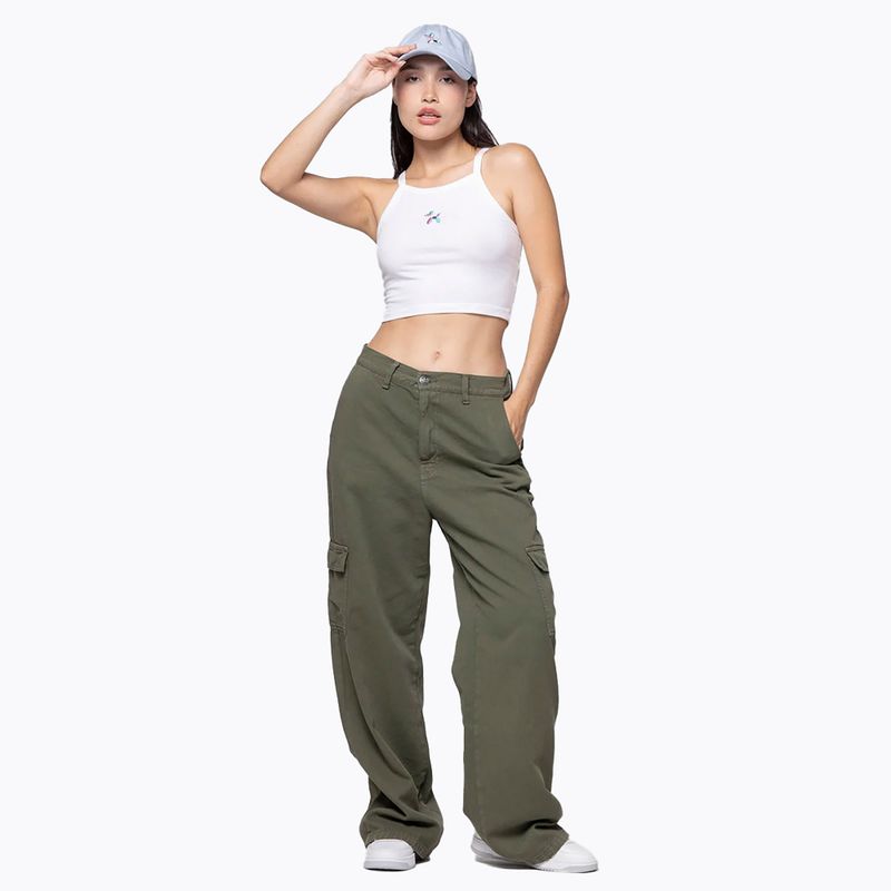 Women's trousers Kaotiko Cargo army 2