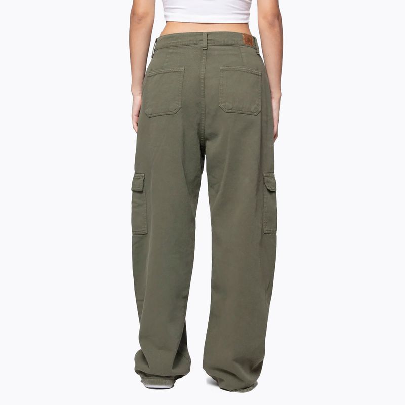 Women's trousers Kaotiko Cargo army 3