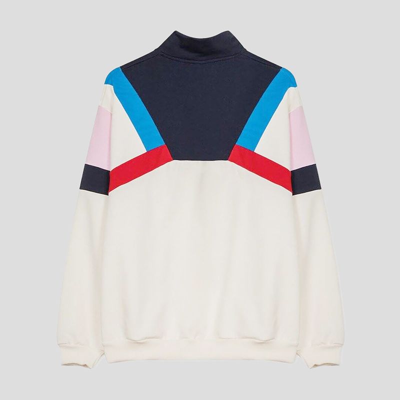 Men's sweatshirt Kaotiko Aleck navy / ivory / red 4