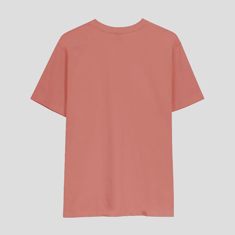 Men's T-shirt Kaotiko Pocket Flower Society salmon 4