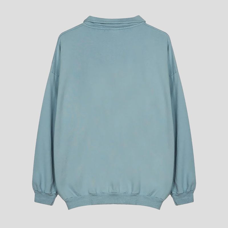 Men's sweatshirt Kaotiko Washed Vancouver Society niagara 4