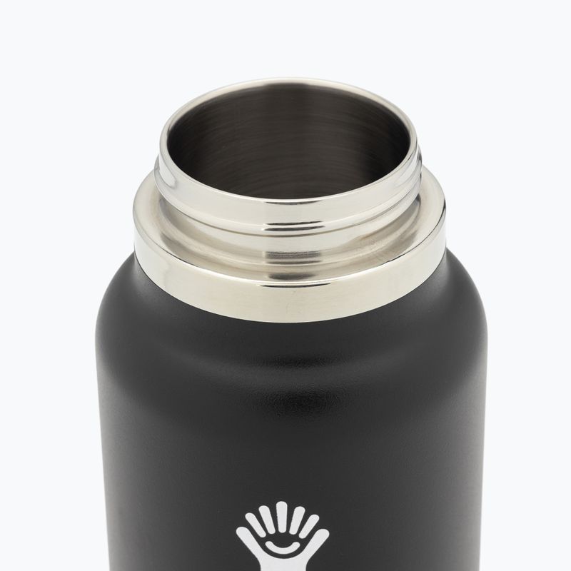 Hydro Flask Wide Flex Cap thermal bottle 1180 ml black 3