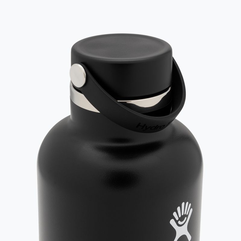 Hydro Flask Wide Flex Cap 64 Oz 1892 ml black travel bottle 2