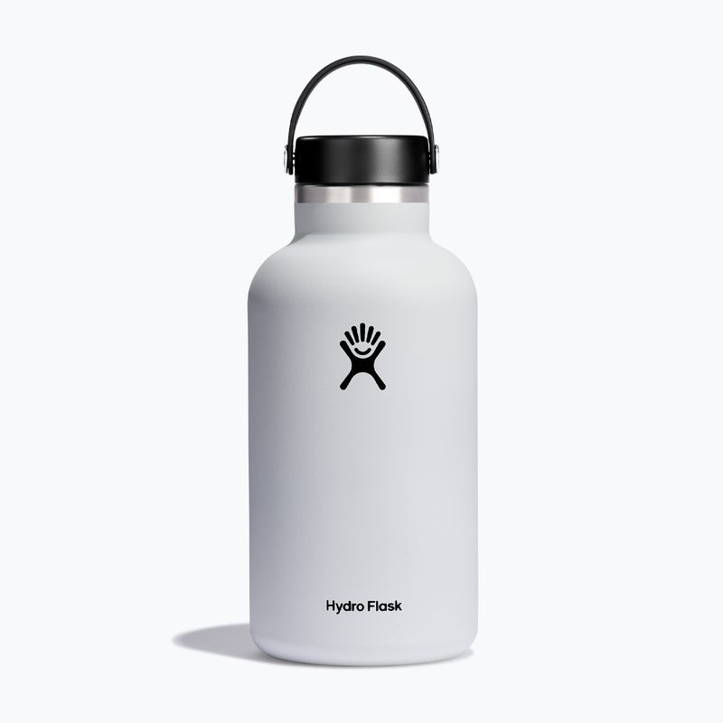 Hydro Flask Wide Flex Cap thermal bottle 1890 ml white