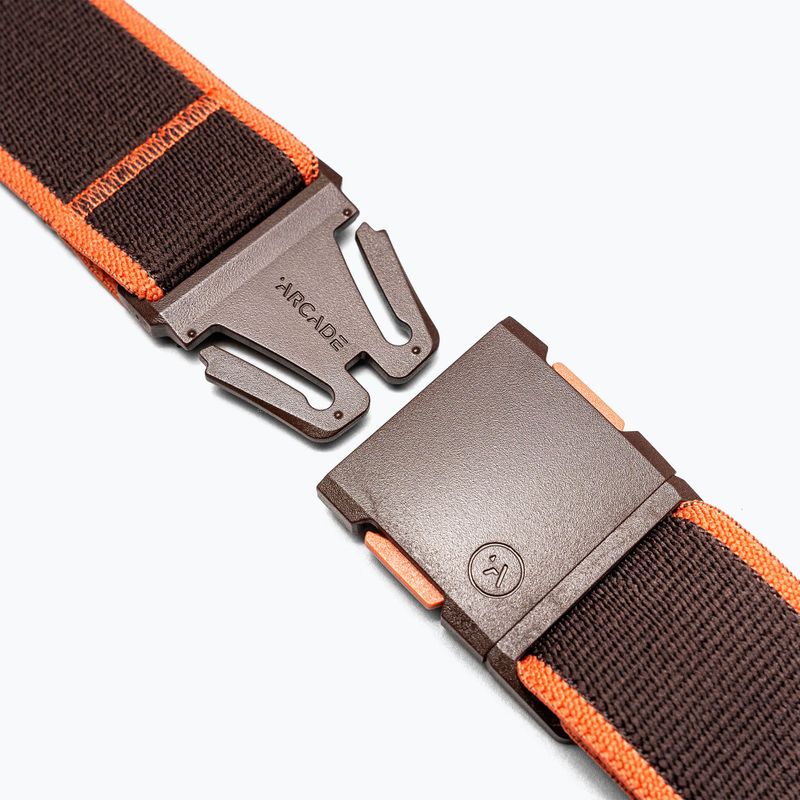 Arcade Carto chestnut coral trouser belt 2