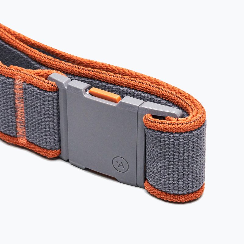 Trouser belt Arcade Carto charcoal/saddle 2