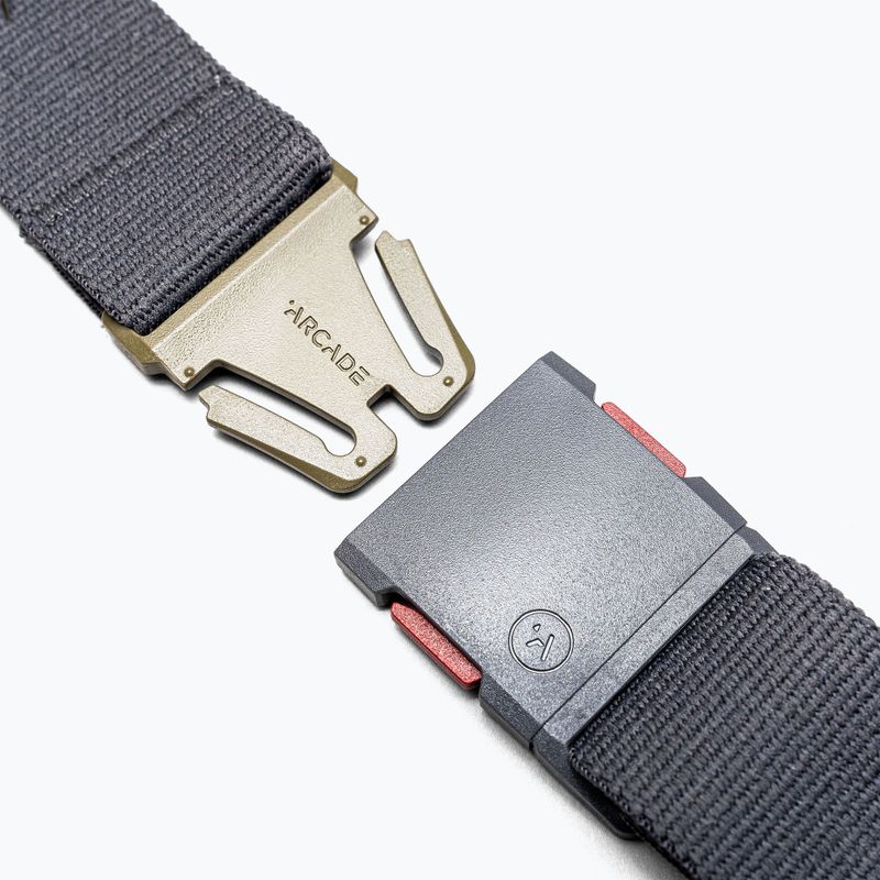 Arcade Treeple charcoal trouser belt 2