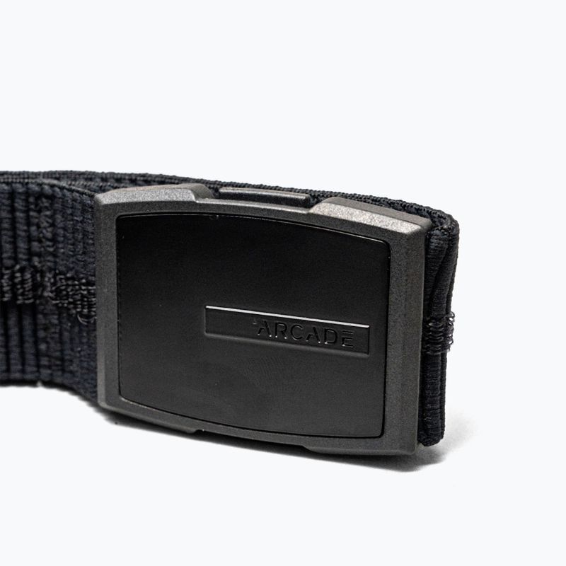 Arcade trouser belt Stamped black 3