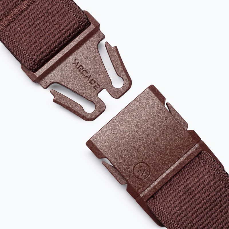 Trouser belt Arcade Atlas burgundy 3