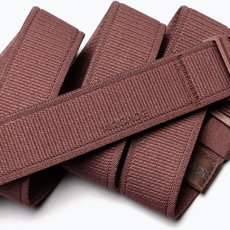 Trouser belt Arcade Atlas burgundy 4