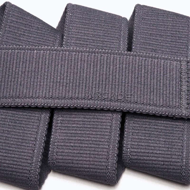 Arcade Atlas charcoal trouser belt 4