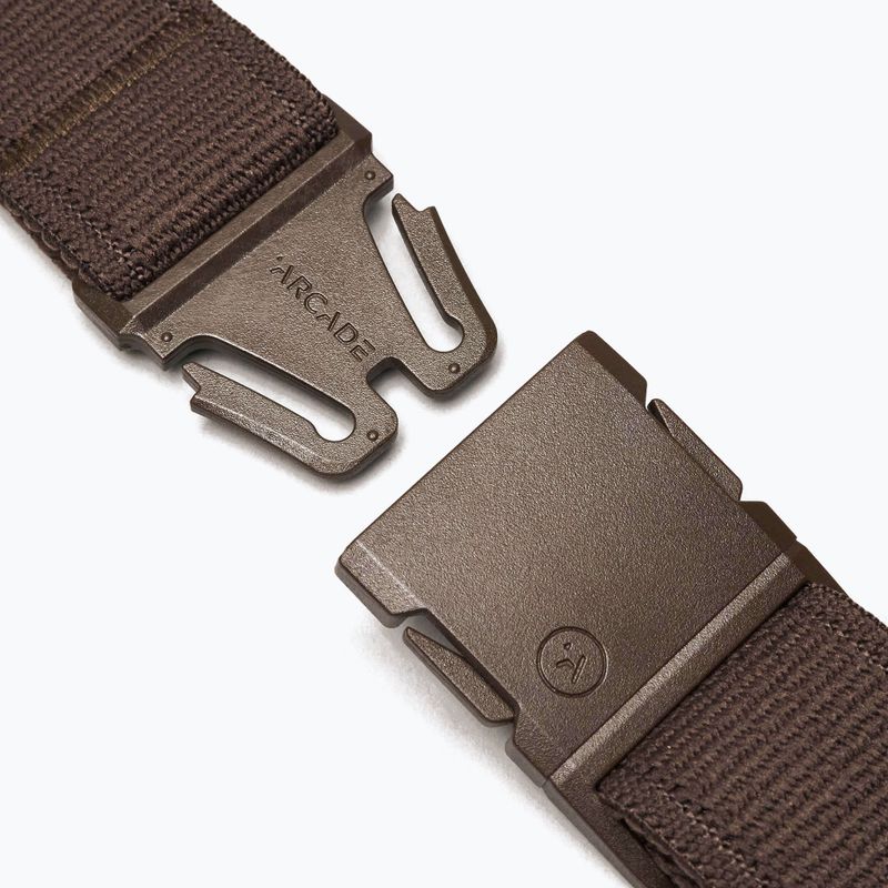 Arcade Atlas Slim med brown trouser belt 3