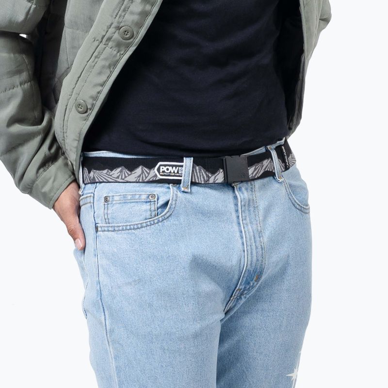 Trouser belt Arcade POW x Joseph Toney black/charcoal 6