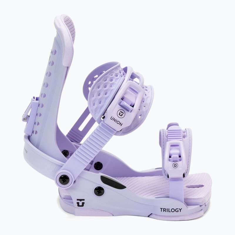 Women's snowboard bindings Union Trilogy purple 211043 2