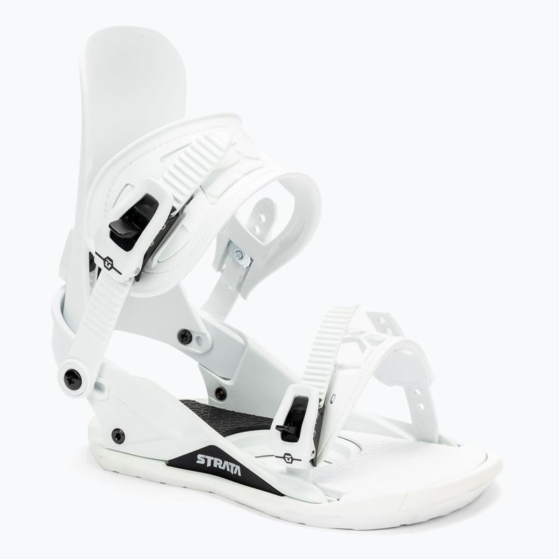 Men's Union Strata snowboard bindings (Team HB) white 212022