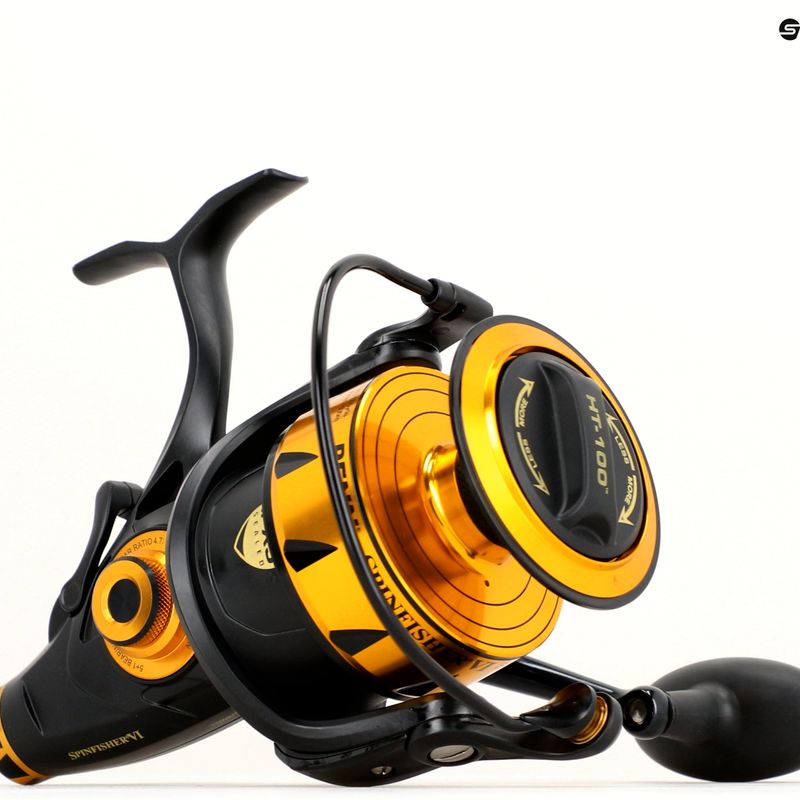 Penn Spinfisher VI Reel Live Liner carp reel black and gold 1481279 5