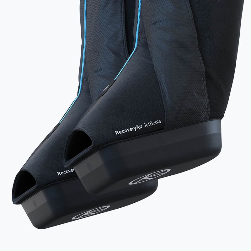 Therabody RecoveryAir JetBoots black/blue massage device 4