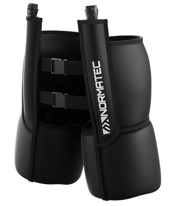 Normatec hip recovery shorts black