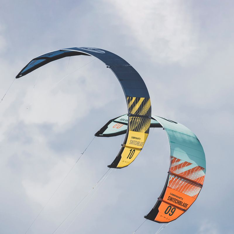 Cabrinha Switchblade turquoise kite kite 4