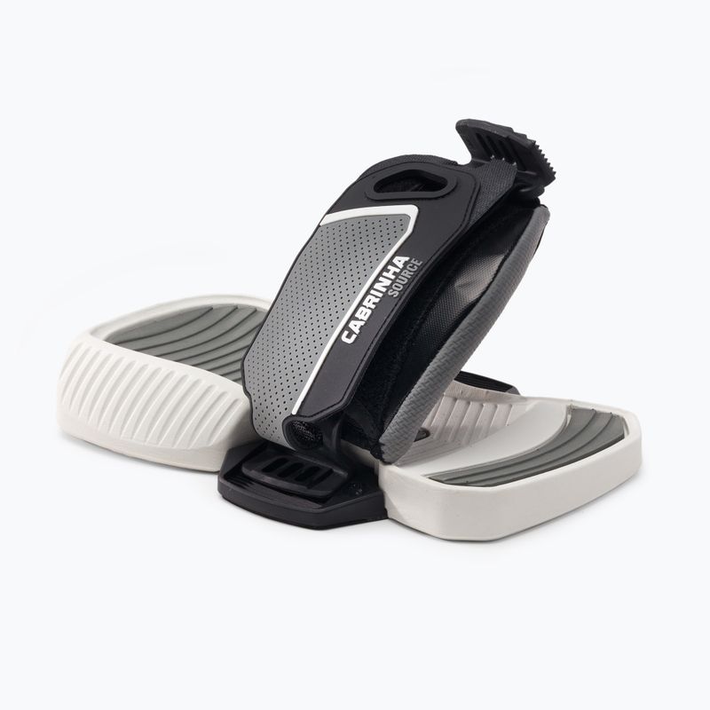 Cabrinha Source grey kiteboard pads and straps 2000030995 2